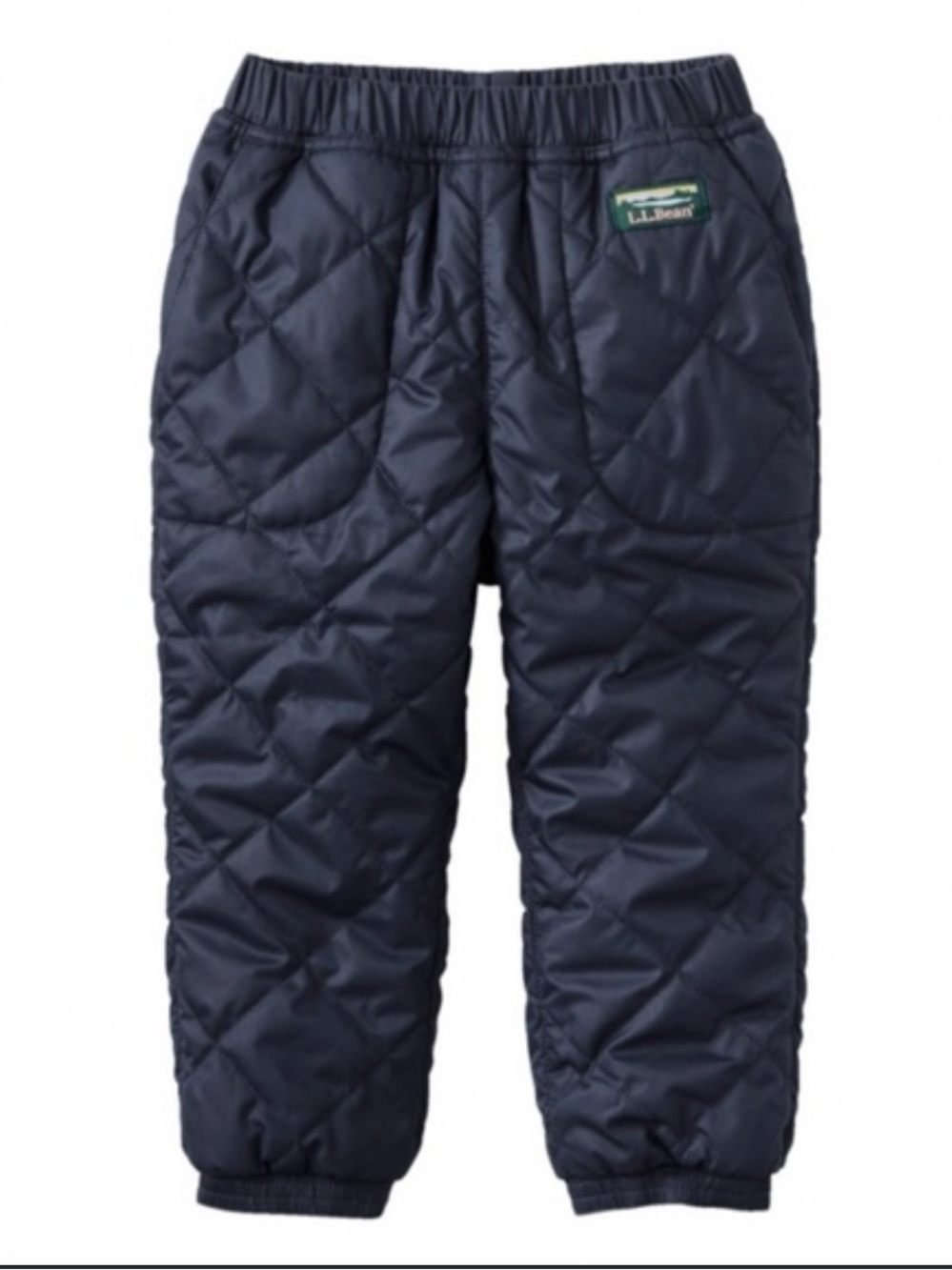 L.L. Bean Kids Quilted Snow Pants Reversible